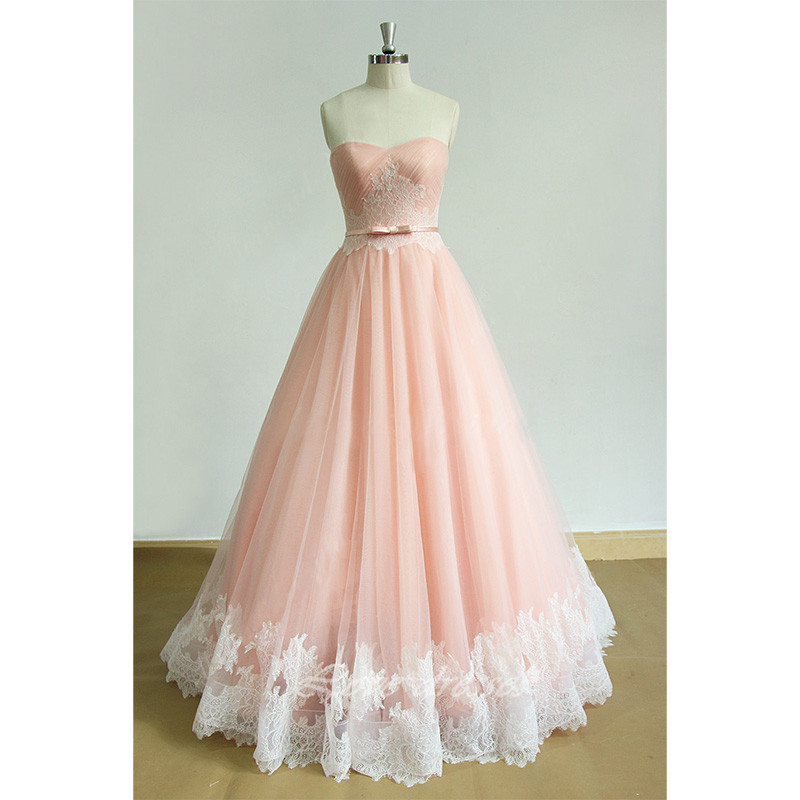 long pink dresses for women